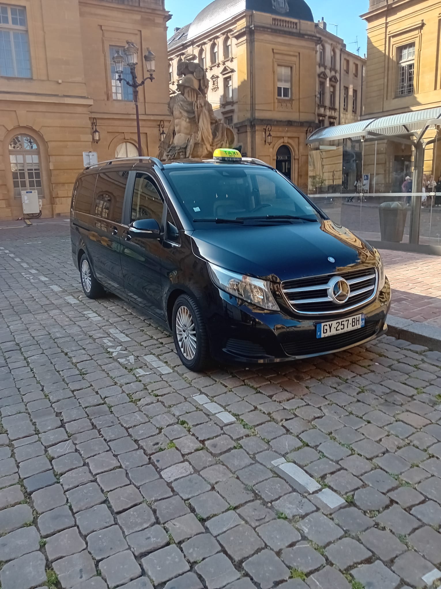 Taxi Van Metz – Mercedes Classe V à Metz